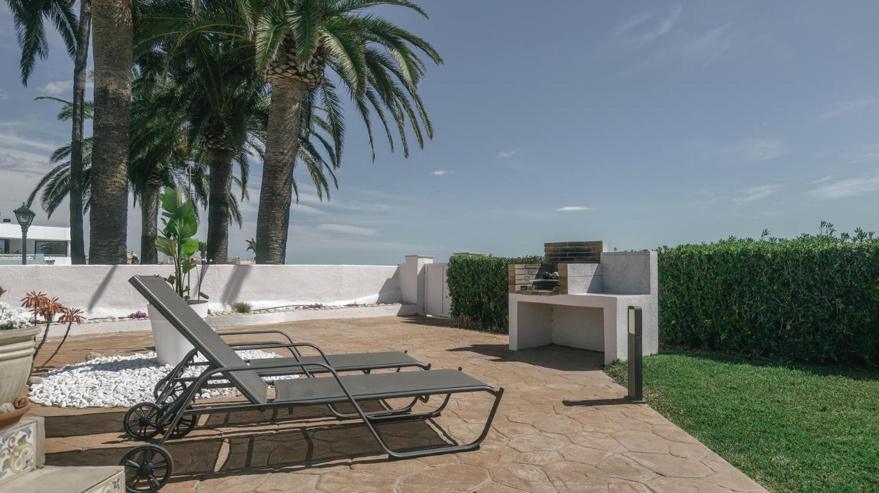 VinarósCasa Vesalia A 1A Linea De Mar Con Aa Y Wi-Fi.别墅 外观 照片